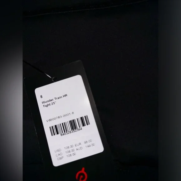 LULULEMON X PELOTON Wunder Train High Rise Tight 25” - Picture 8 of 10